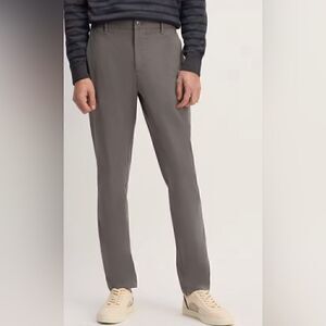 NWT Everlane The Performance Chino Uniform Slim Fit in Slate Gray Size 33 X 32